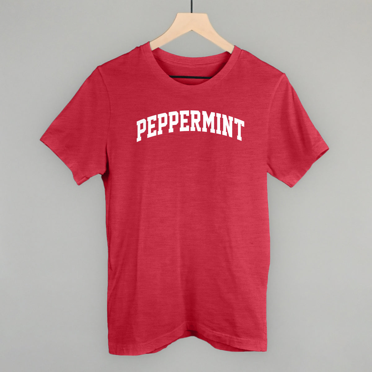 Peppermint Arch Funny T-Shirt in Heather Red – Ivy + Cloth