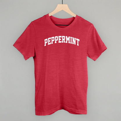Peppermint Arch Funny T-Shirt in Heather Red – Ivy + Cloth