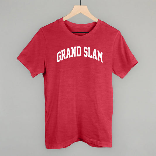 Grand Slam Arch Funny T-Shirt in Heather Red – Ivy + Cloth