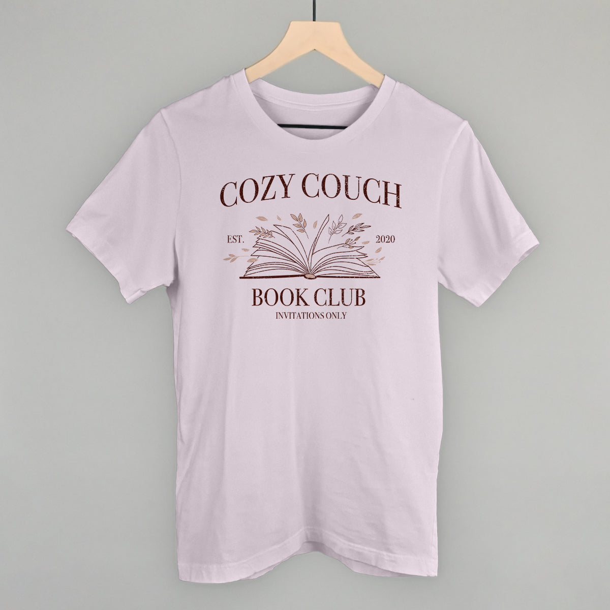 Cozy Couch Book Club Funny T-Shirt – Ivy + Cloth
