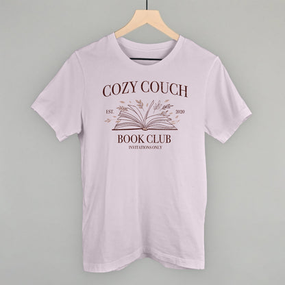 Cozy Couch Book Club Funny T-Shirt – Ivy + Cloth
