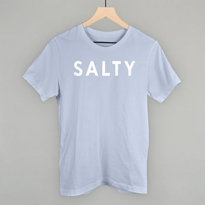Salty Beach graphic tee in Light Blue