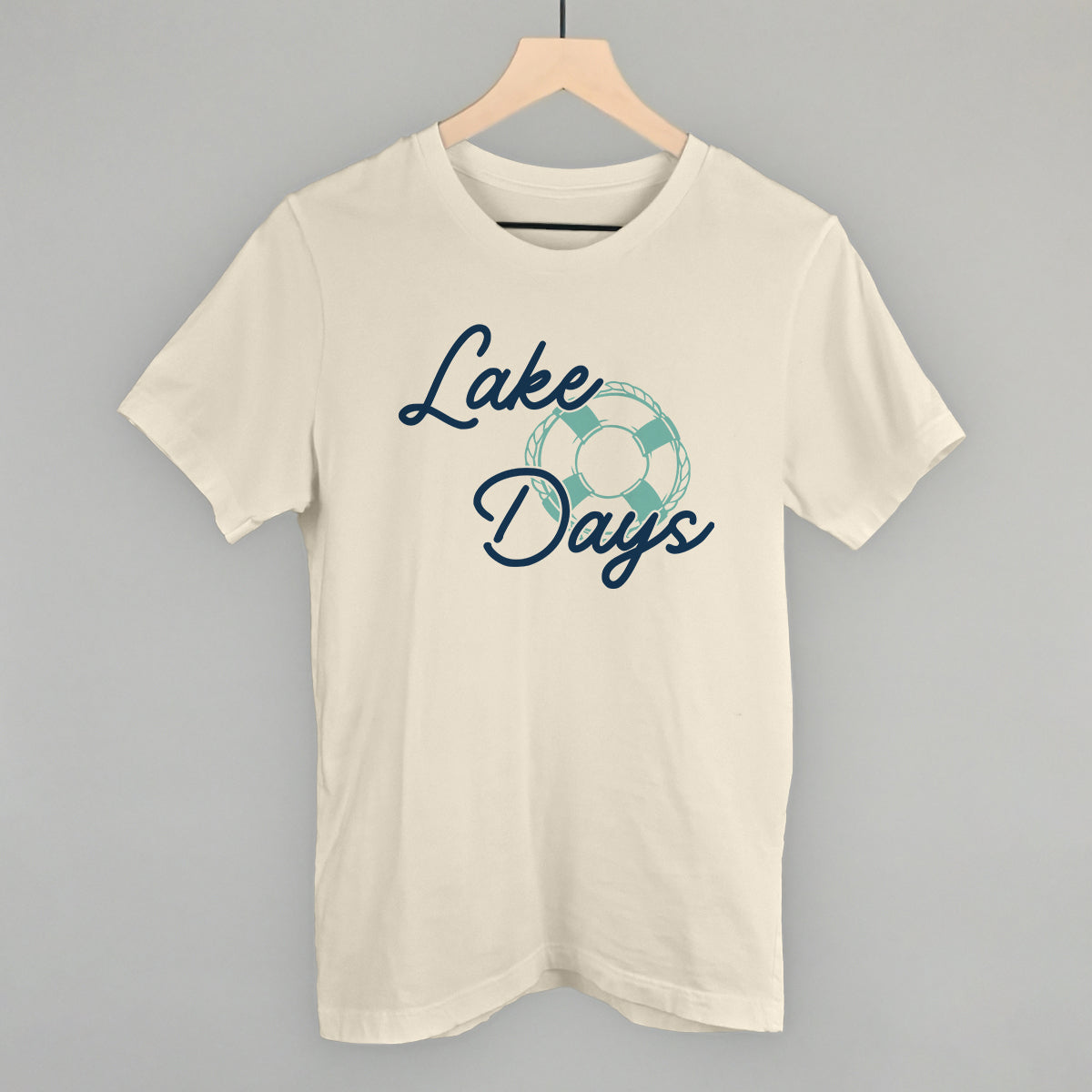 Lake Day Lifebuoy Funny T-Shirt in Natural – Ivy + Cloth