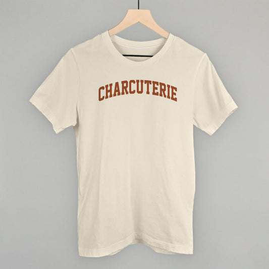 Charcuterie Lover graphic tee in Natural