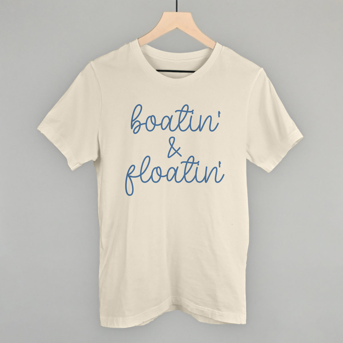 Boatin' & Floatin' Funny T-Shirt in Natural – Ivy + Cloth