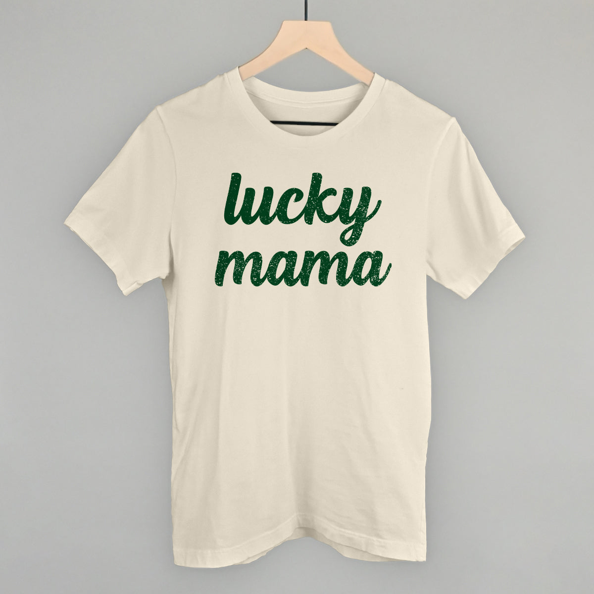 Lucky Mama Funny T-Shirt in Natural – Ivy + Cloth