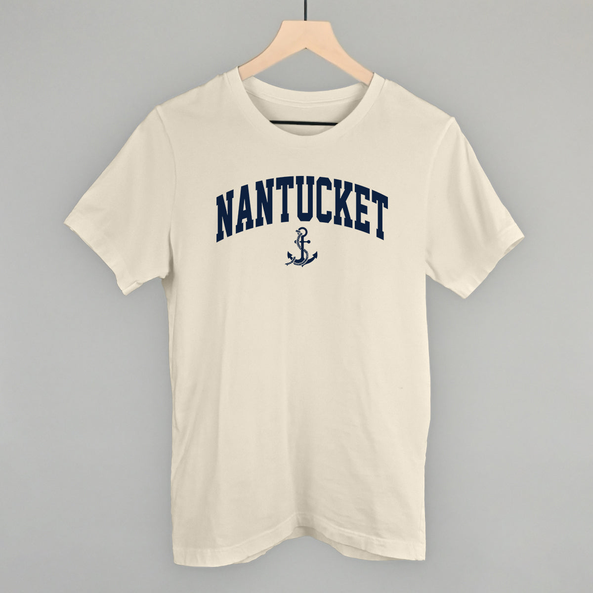 Nantucket Arch And Anchor Funny T-Shirt in Natural – Ivy + Cloth