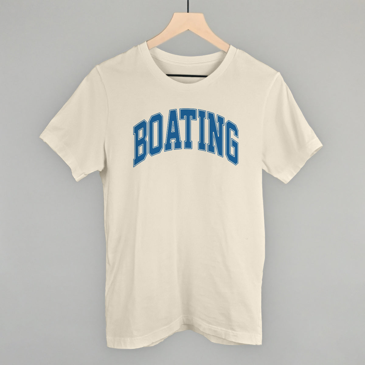 Boating Lake Life graphic tee in Natural