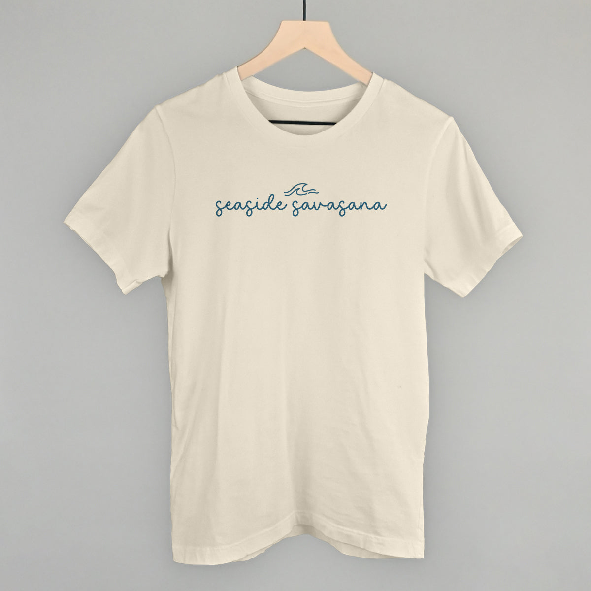 Seaside Savasana Funny T-Shirt in Natural – Ivy + Cloth