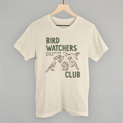 Birdwatchers Club graphic tee in Natural