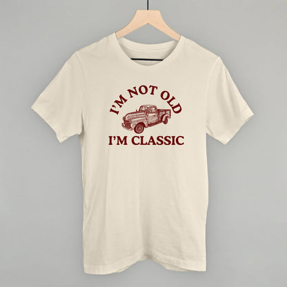 I'm Not Old I'm Classic Truck graphic tee in Natural