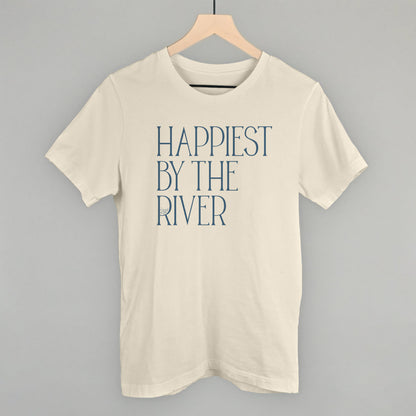 Happiest By The River Funny T-Shirt in Natural – Ivy + Cloth