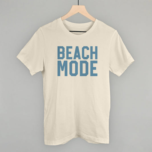 Beach Mode graphic tee in Natural