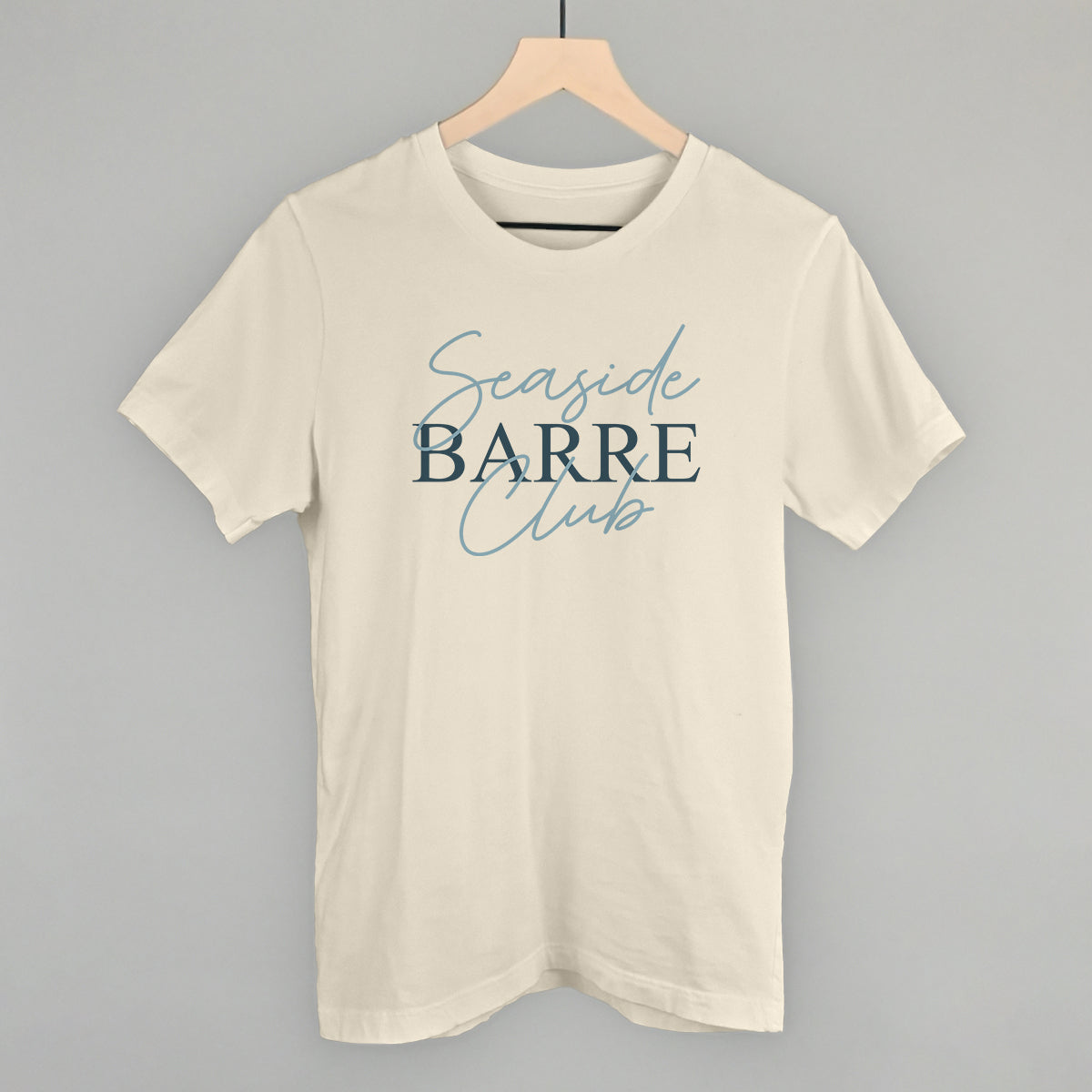 Seaside Barre Club Funny T-Shirt in Natural – Ivy + Cloth