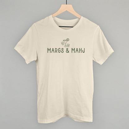 Margs & Mahj Mahjong graphic tee in Natural