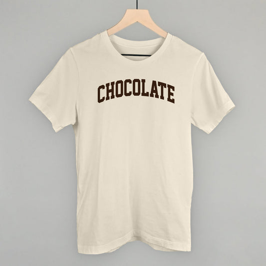 Chocolate Lover graphic tee in Natural