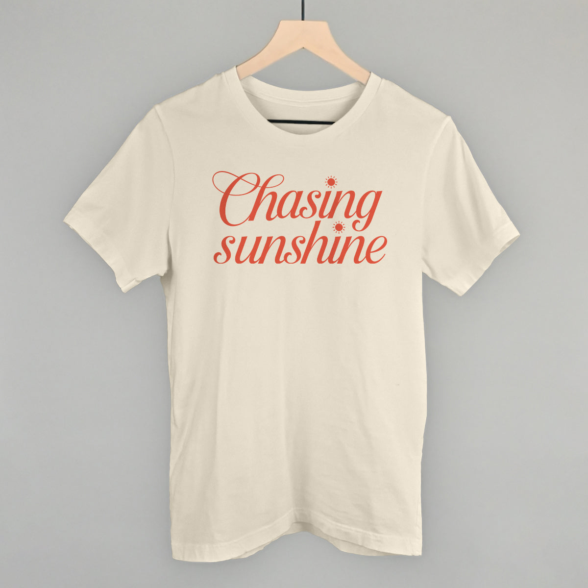 Chasing Sunshine Funny T-Shirt in Natural – Ivy + Cloth