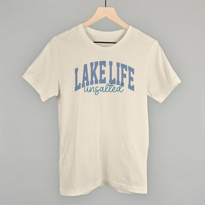 Lake Life Unsalted graphic tee in Natural