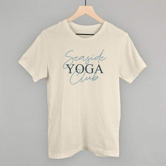 Seaside Yoga Club Funny T-Shirt in Natural – Ivy + Cloth