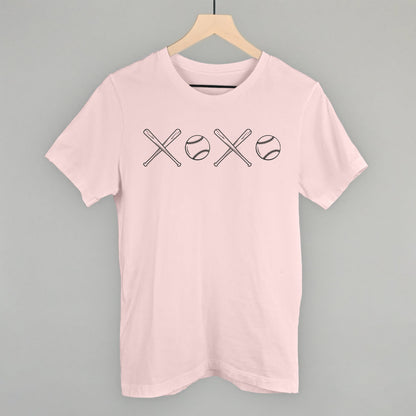 XOXO (Baseball) Funny T-Shirt in Soft Pink – Ivy + Cloth