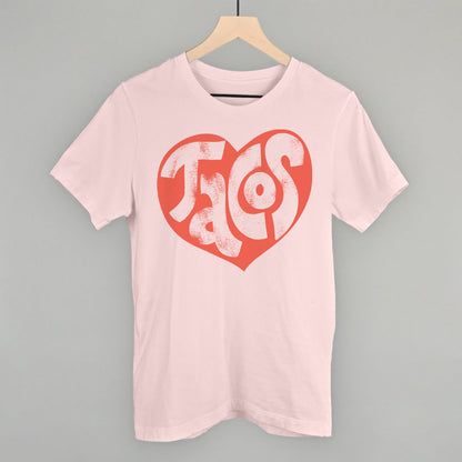 Tacos Heart Funny T-Shirt in Soft Pink – Ivy + Cloth