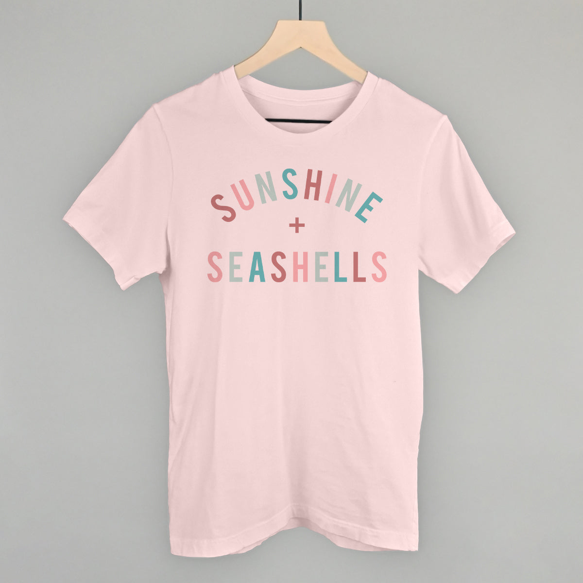 Sunshine + Seashells Funny T-Shirt in Soft Pink – Ivy + Cloth