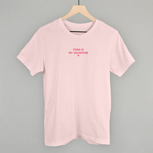 Yoga Is My Valentine Funny T-Shirt in Soft Pink – Ivy + Cloth