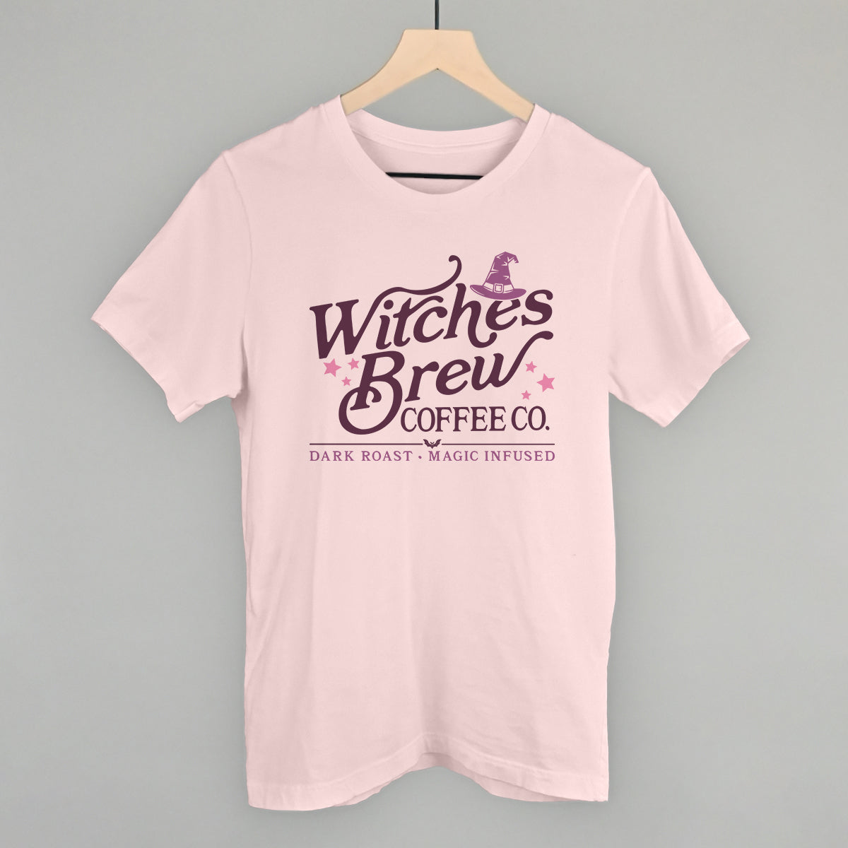 Witches Brew Coffee Co Funny T-Shirt in Soft Pink – Ivy + Cloth