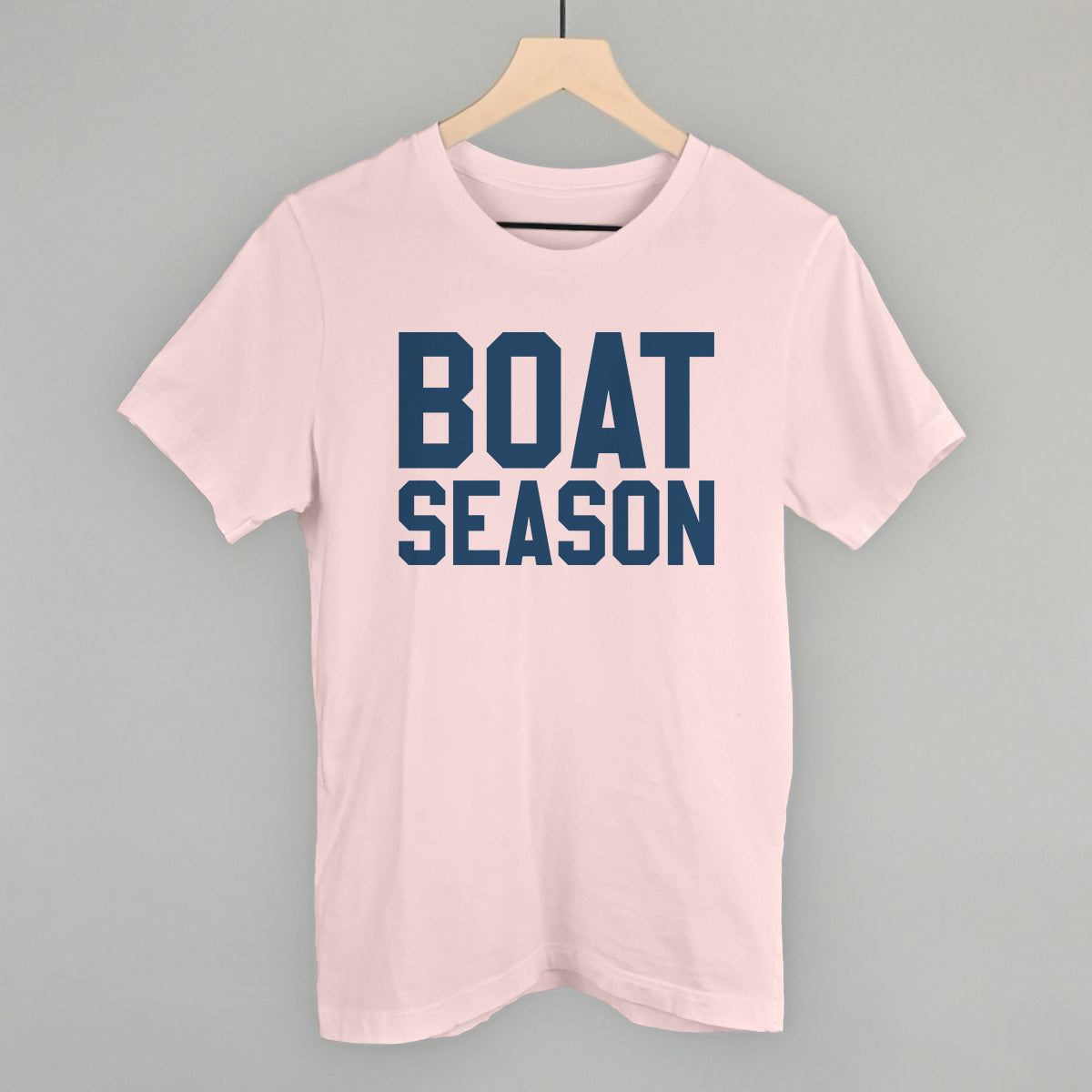 Boat Season Funny T-Shirt in Soft Pink – Ivy + Cloth