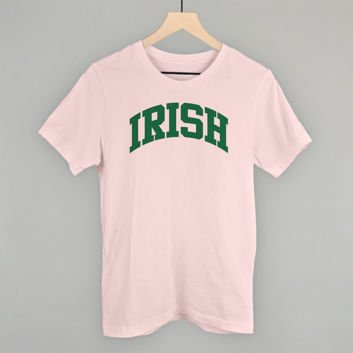 Irish Collegiate Funny T-Shirt in Soft Pink – Ivy + Cloth