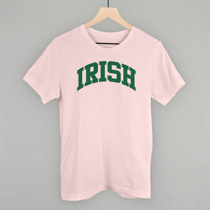 Irish Collegiate Funny T-Shirt in Soft Pink – Ivy + Cloth