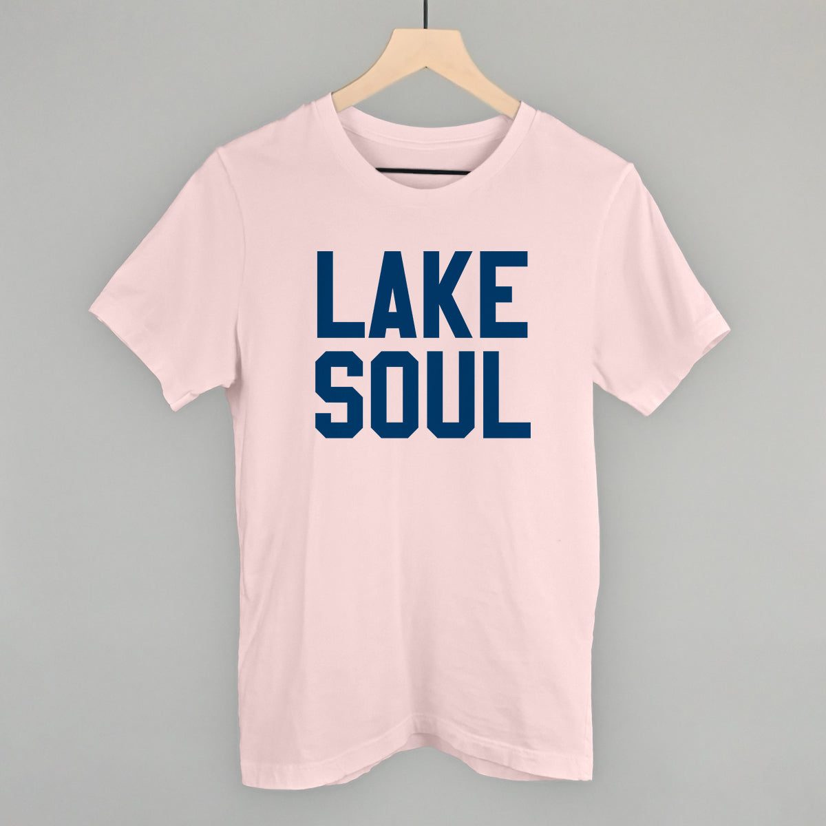 Lake Soul Funny T-Shirt in Soft Pink – Ivy + Cloth