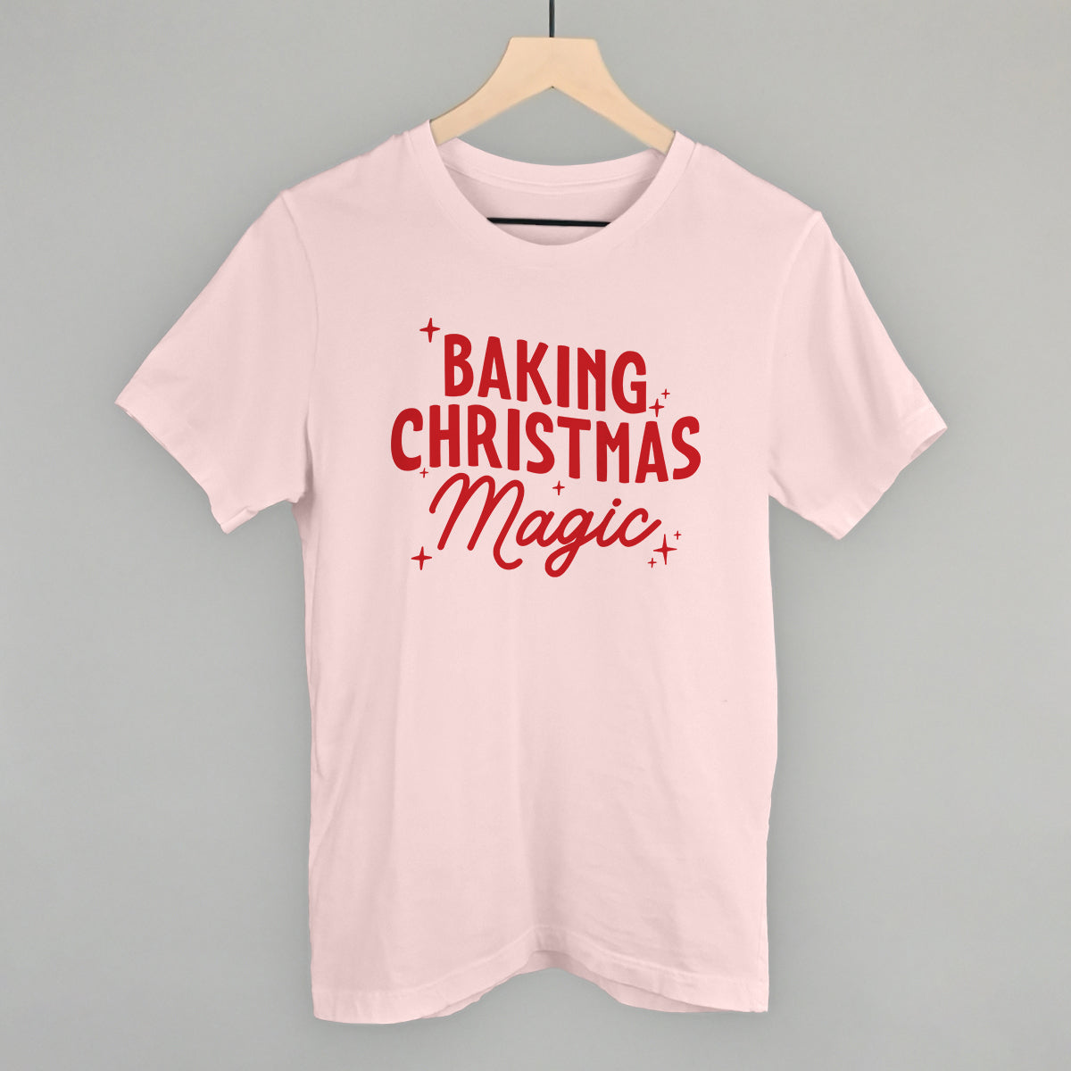 Baking Christmas Magic Funny T-Shirt in Soft Pink – Ivy + Cloth
