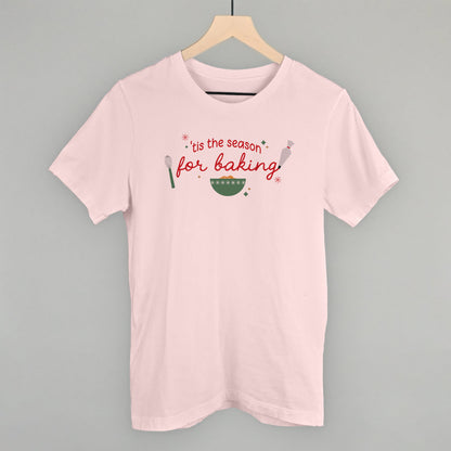 'Tis The Season For Baking Doodles Funny T-Shirt in Soft Pink – Ivy + Cloth