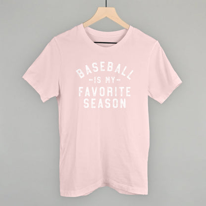Baseball Is My Favorite Season Funny T-Shirt in Soft Pink – Ivy + Cloth