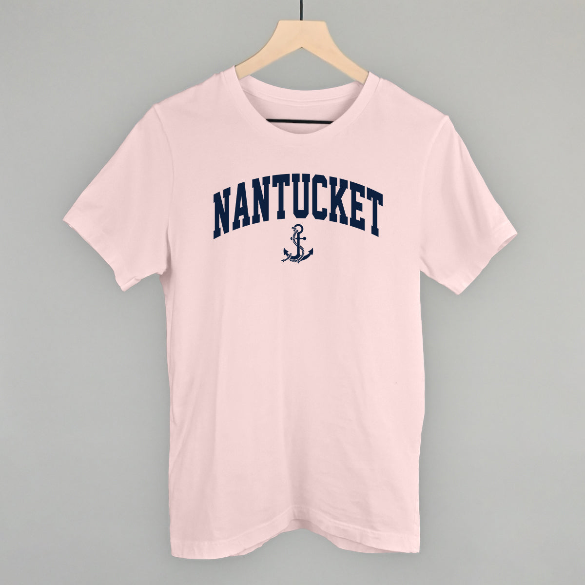Nantucket Arch And Anchor Funny T-Shirt in Soft Pink – Ivy + Cloth
