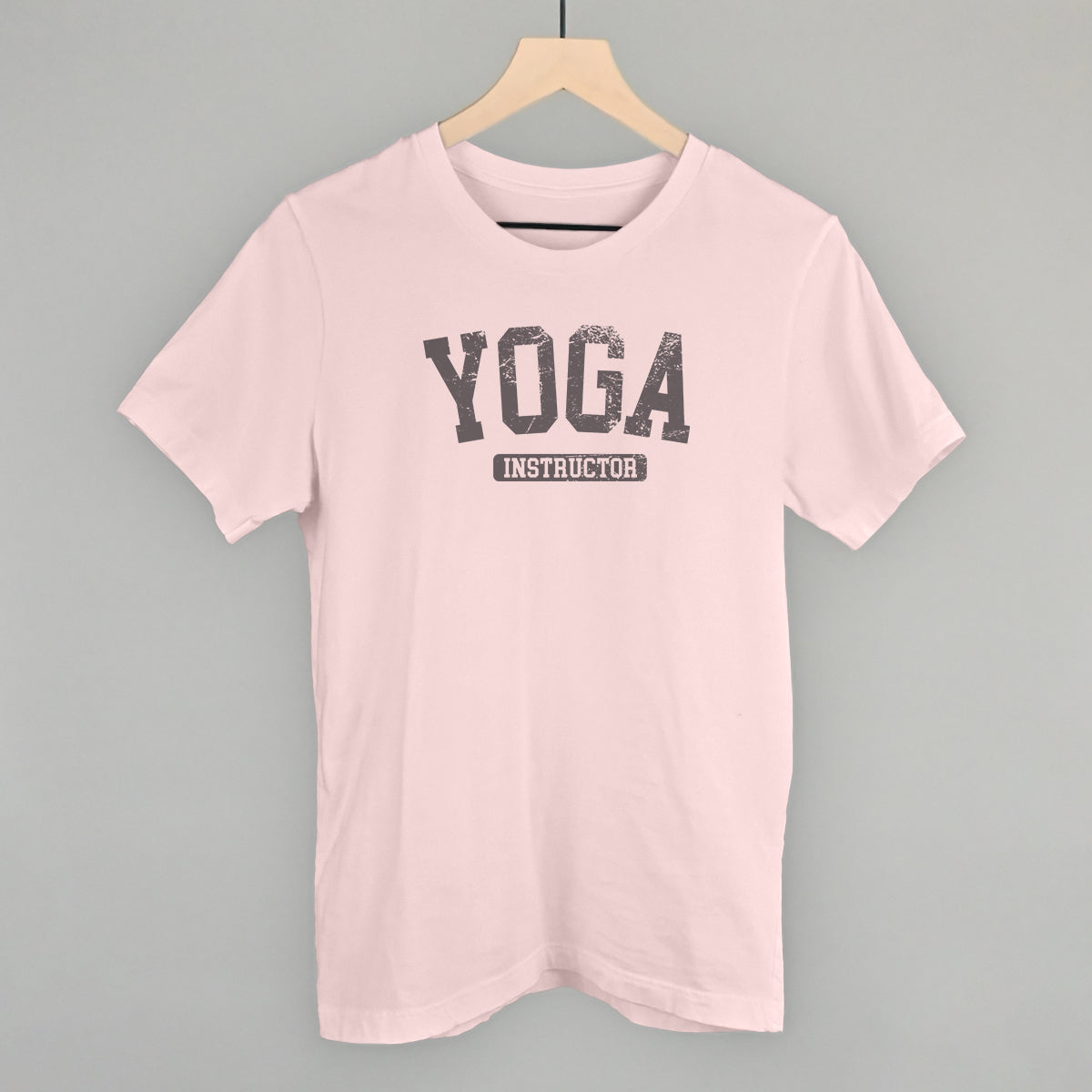 Yoga Instructor Funny T-Shirt in Soft Pink – Ivy + Cloth