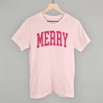 Merry Arch Funny T-Shirt in Soft Pink – Ivy + Cloth