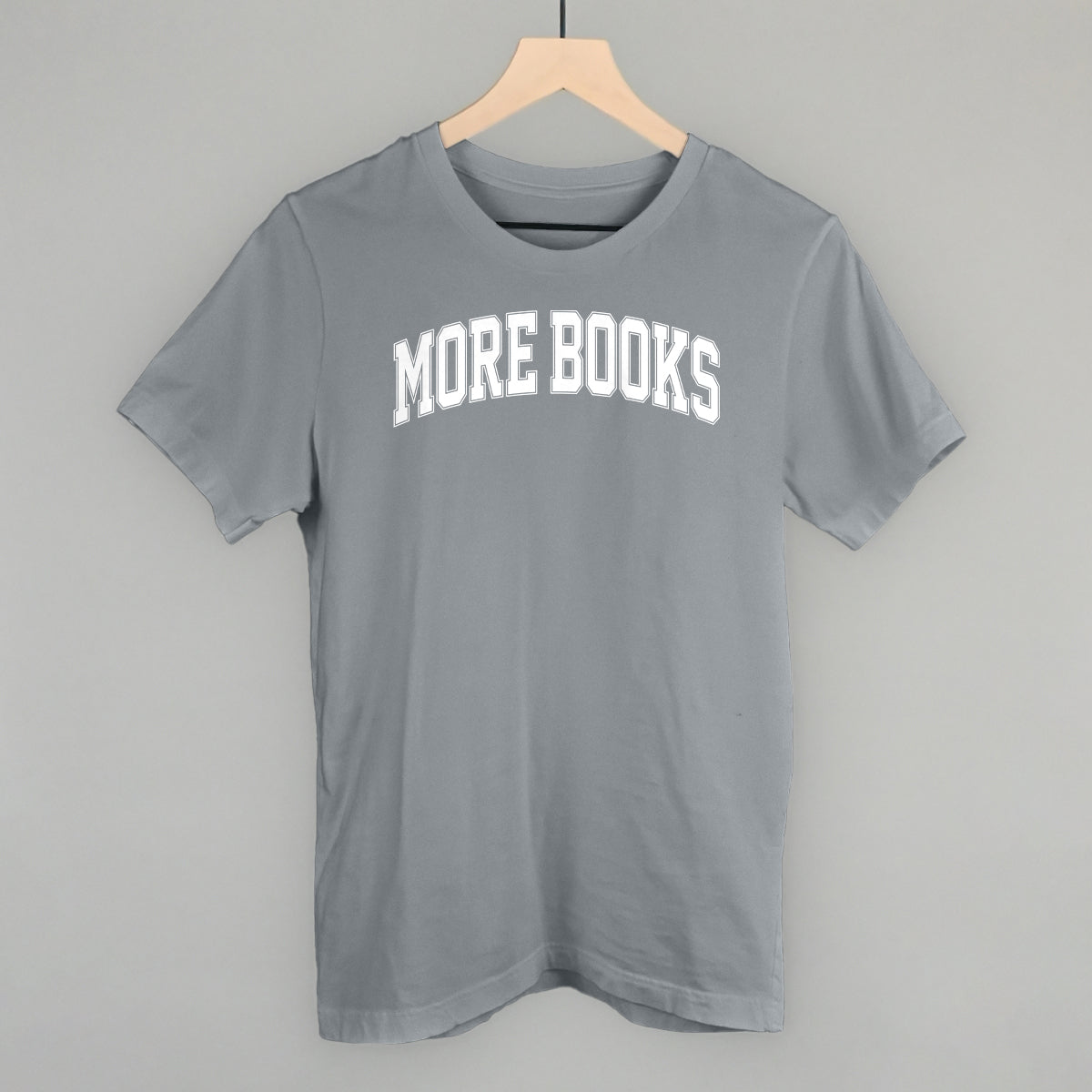 More Books Arch Funny T-Shirt in Storm – Ivy + Cloth
