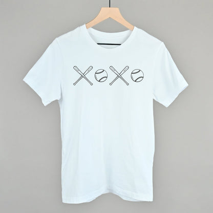 XOXO (Baseball) Funny T-Shirt in White – Ivy + Cloth