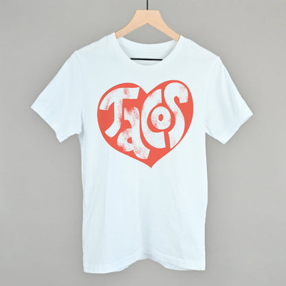 Tacos Heart Funny T-Shirt in White – Ivy + Cloth