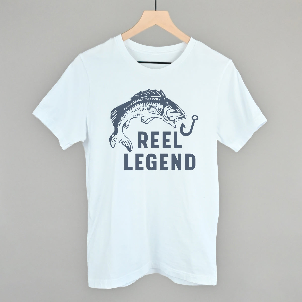 Reel Legend Funny T-Shirt in White – Ivy + Cloth
