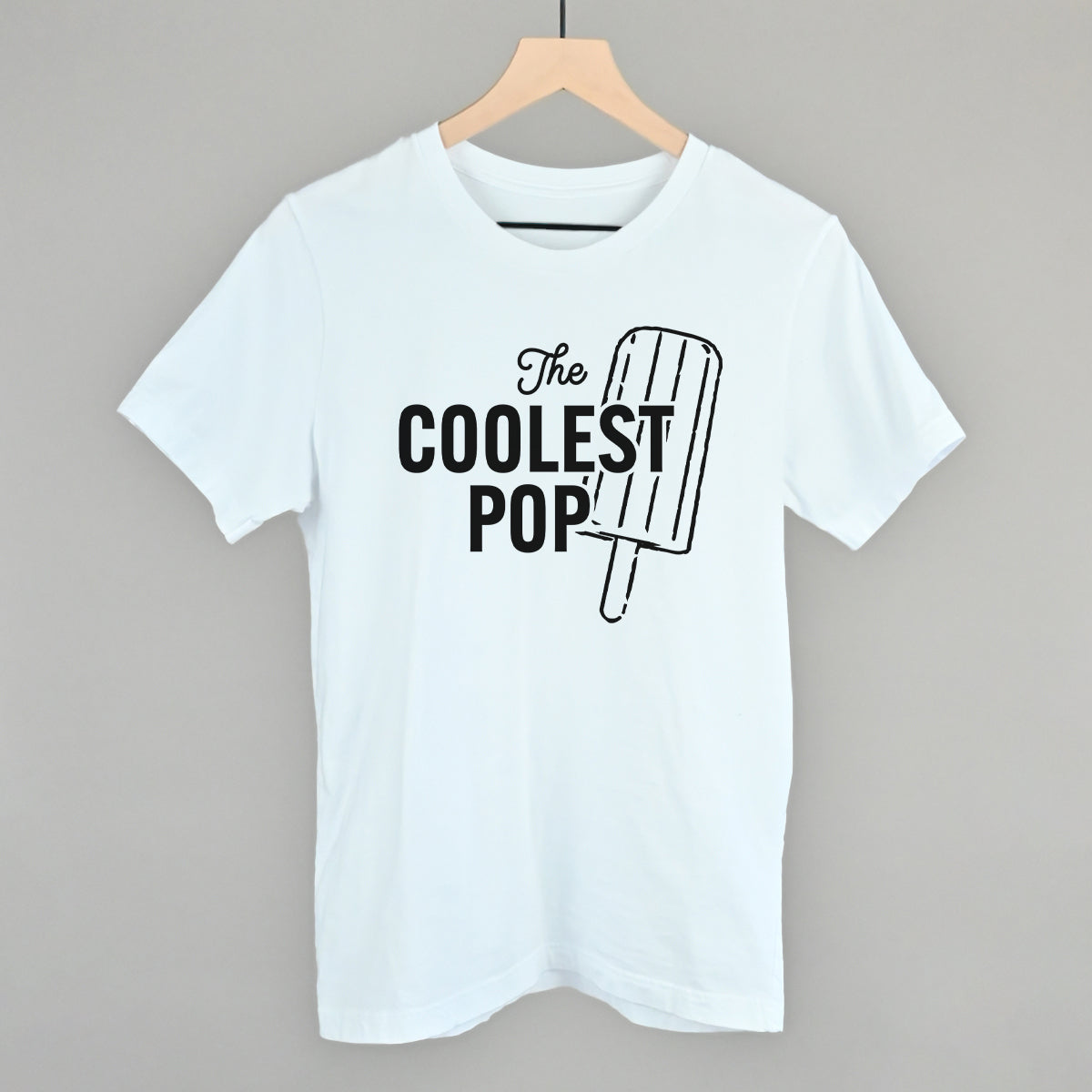 The Coolest Pop (Bold) Funny T-Shirt in White – Ivy + Cloth