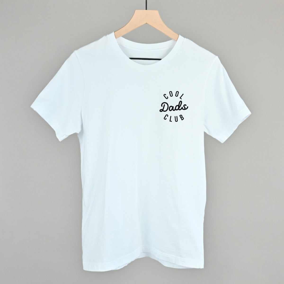Cool Dads Club (Left Chest) Funny T-Shirt in White – Ivy + Cloth