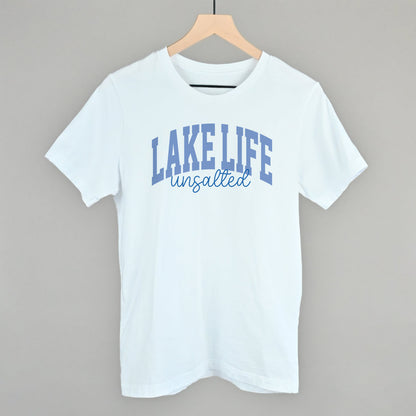 Lake Life Unsalted graphic tee in White