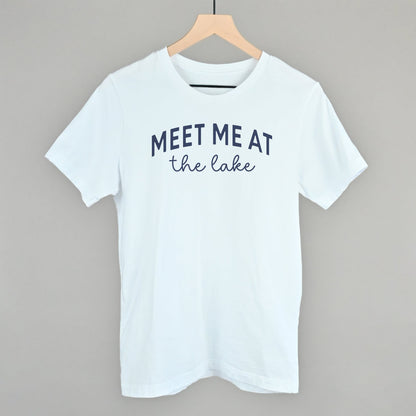 Meet Me At The Lake graphic tee in White