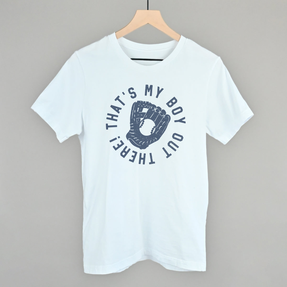 That's My Boy Out There Funny T-Shirt in White – Ivy + Cloth
