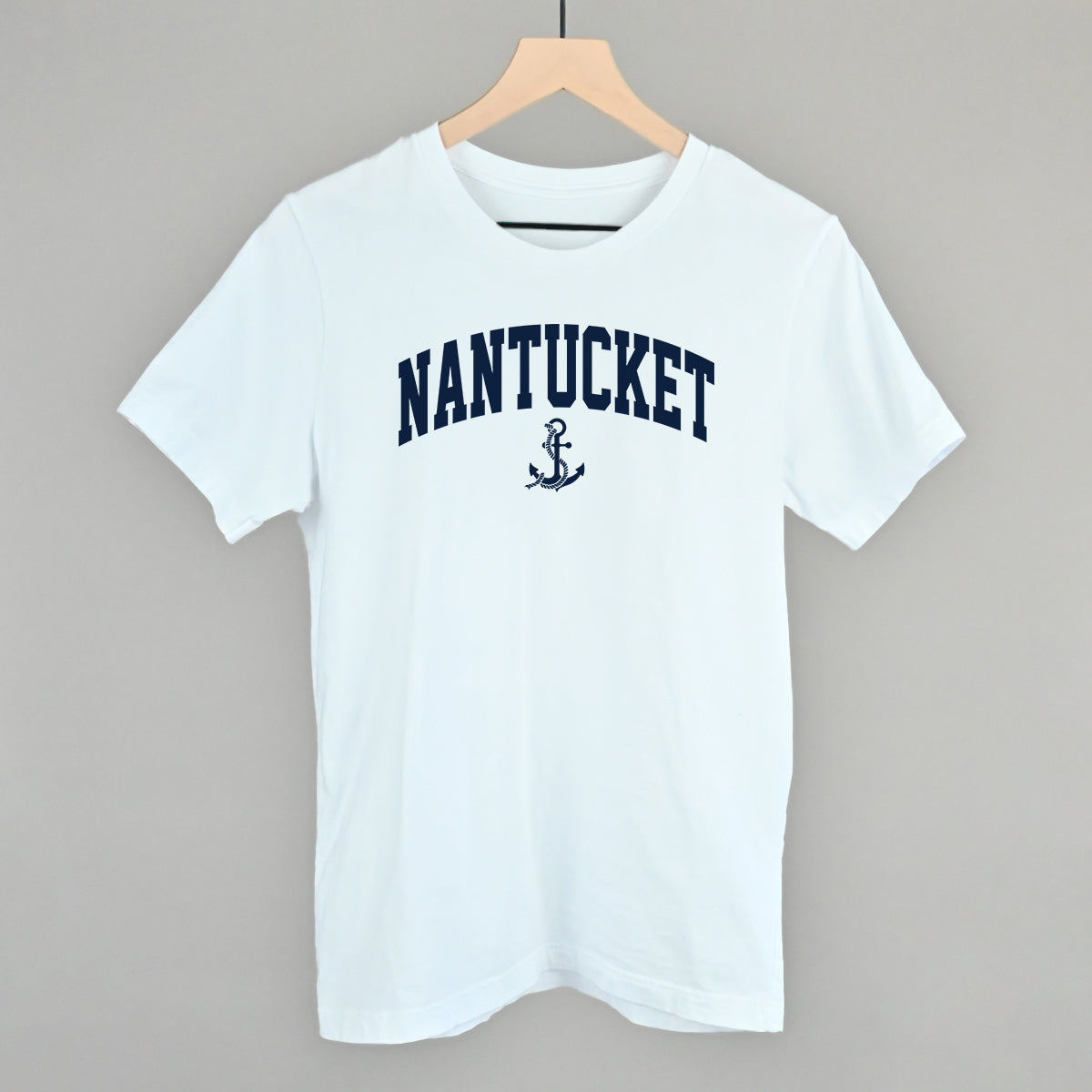 Nantucket Arch And Anchor Funny T-Shirt in White – Ivy + Cloth