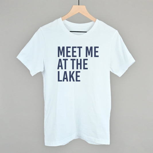 Meet Me At The Lake graphic tee in White