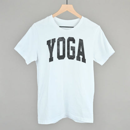 Yoga Arch Funny T-Shirt in White – Ivy + Cloth